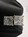 2.00ct Princess Cut Diamonds Studs Earrings