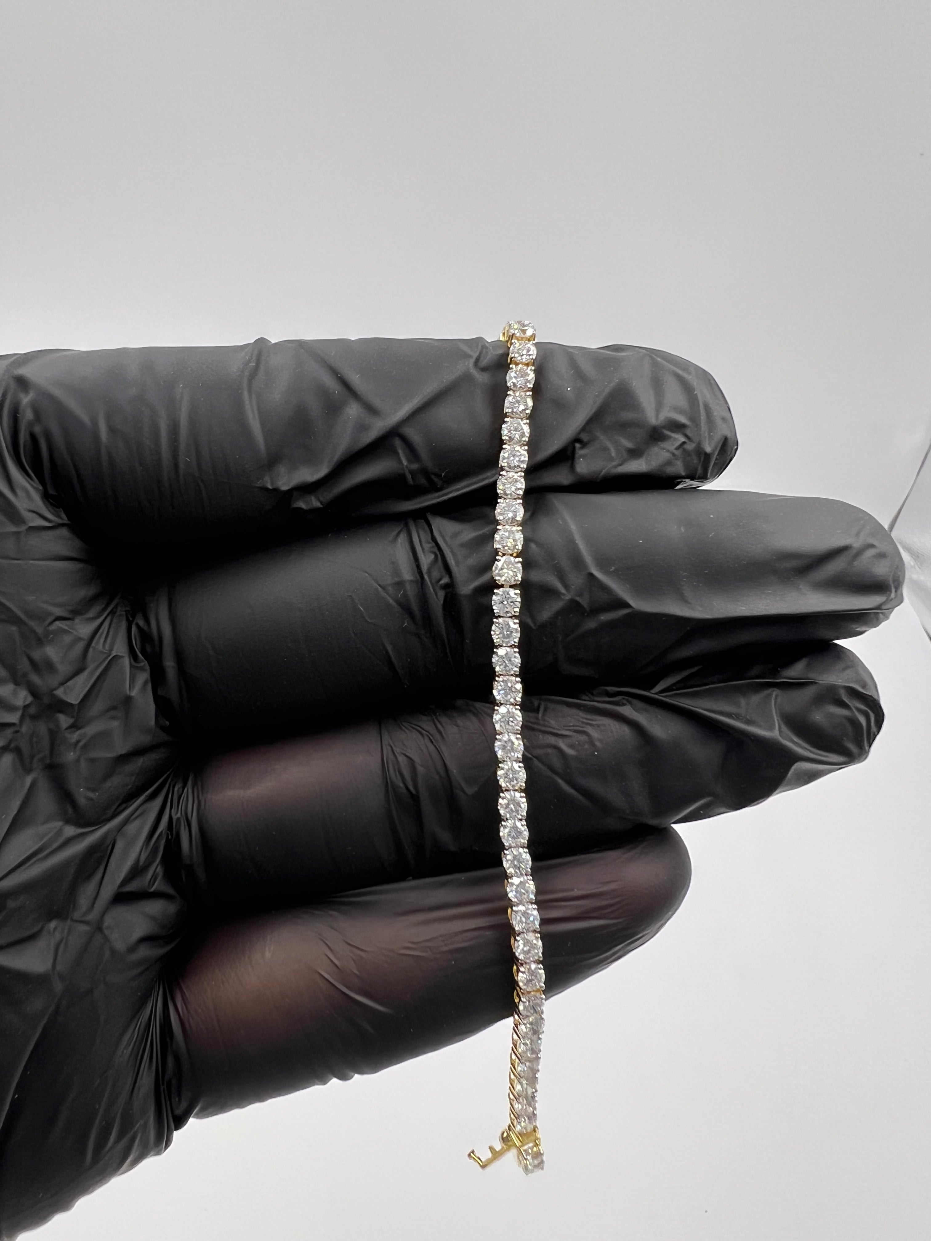 5.00ct Round 4-Prong Tennis Bracelet
