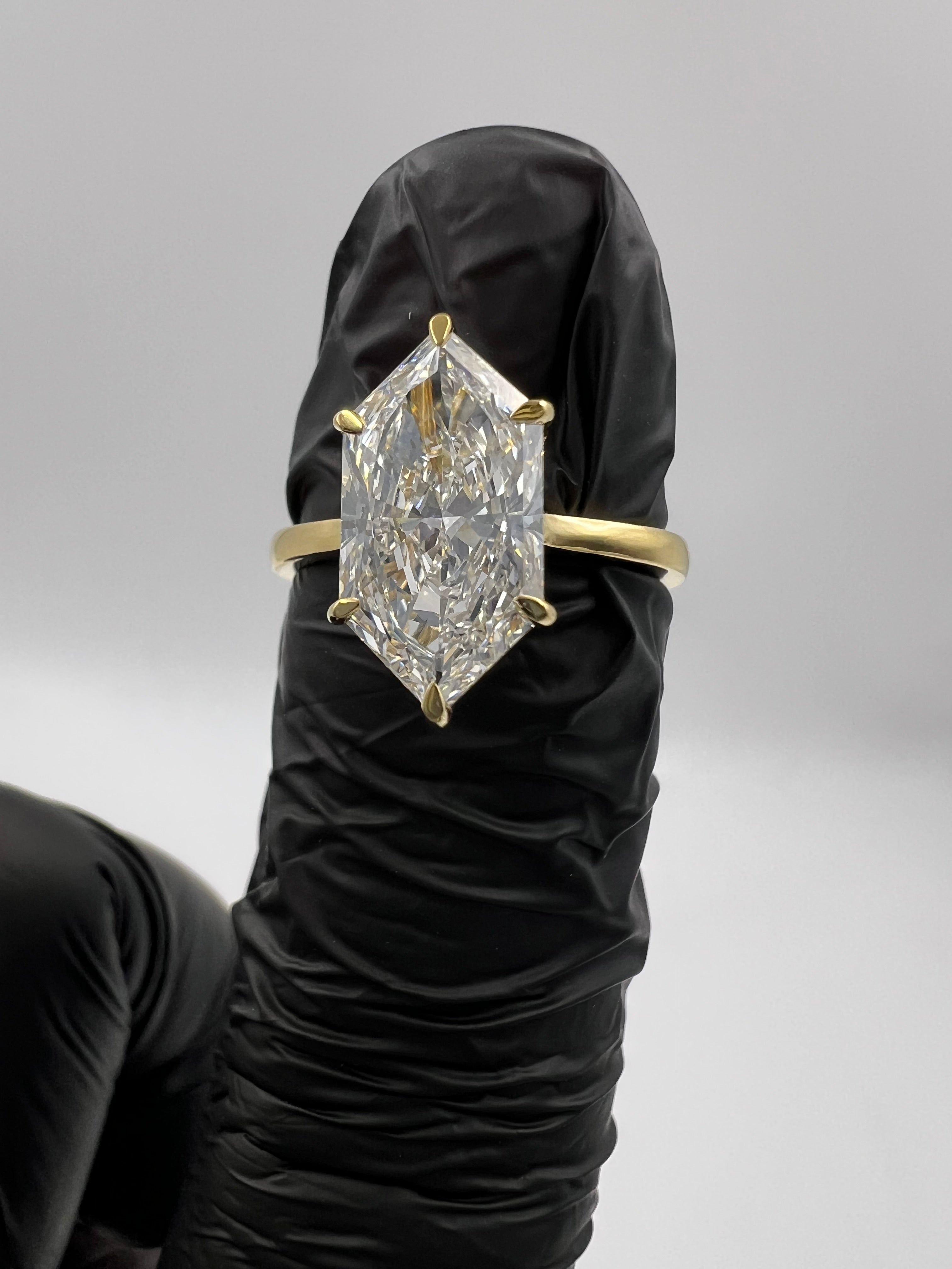 3.00ct Dutch Marquise Hidden Halo Engagement Ring