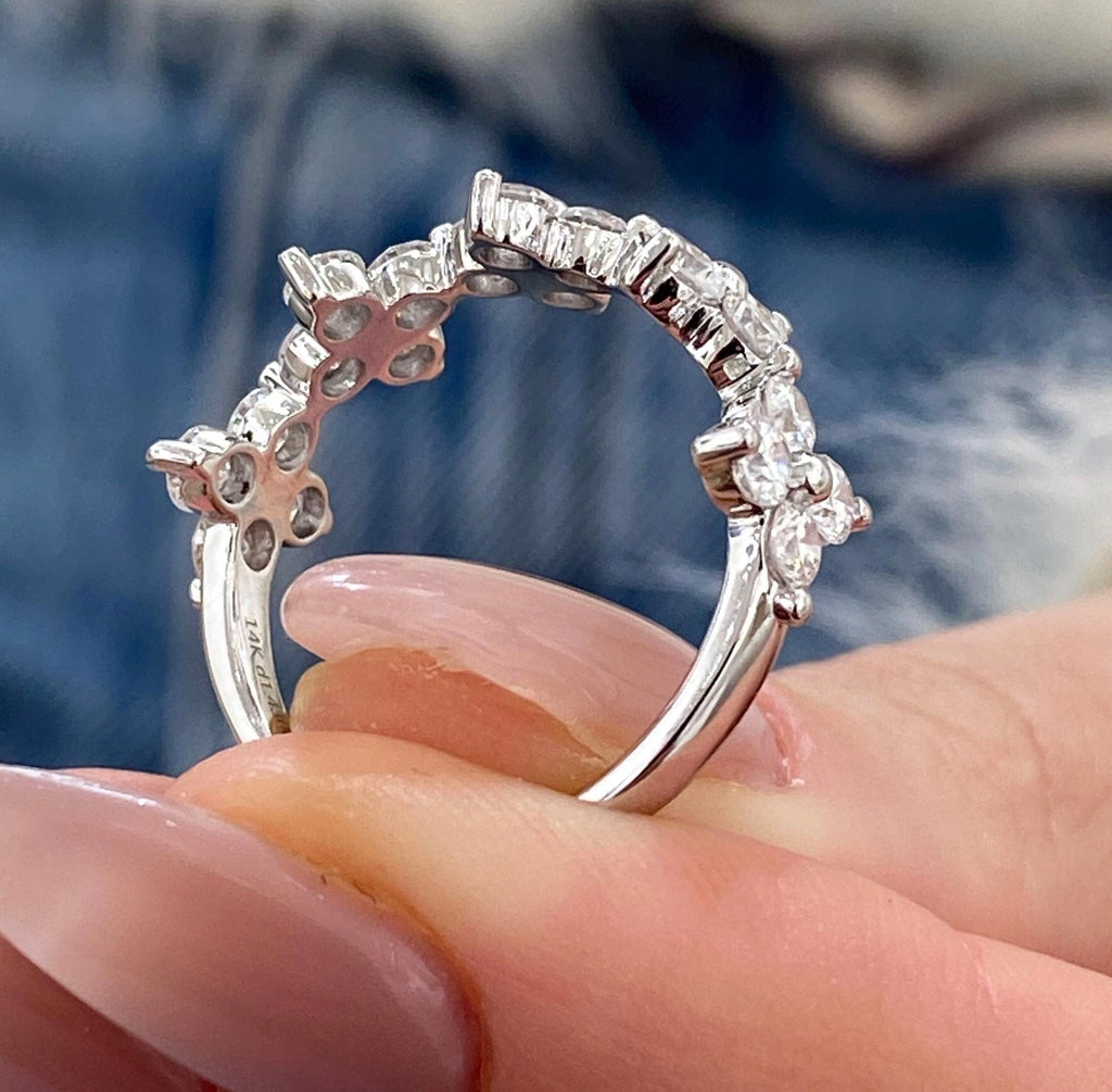 1.40ct Lucky Clover Eternity Ring