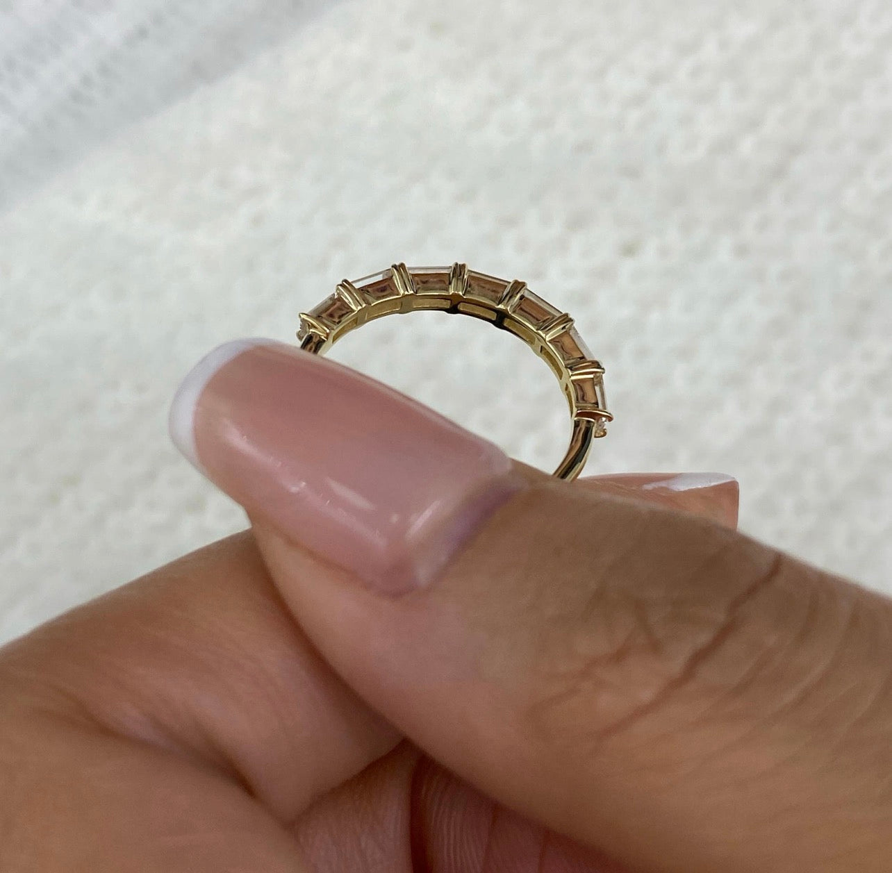 0.80ct Baguette Wedding Band