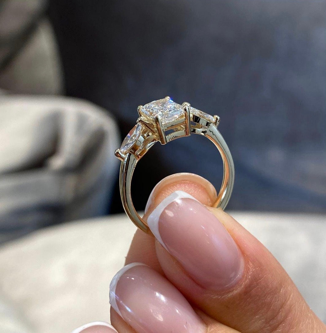 1ct Radiant Cut Proposal ring