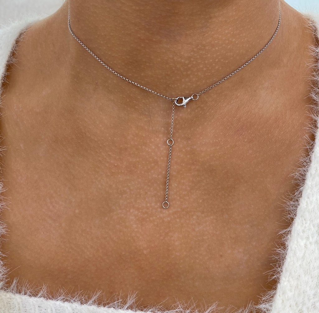 2ct Heart & Round Cut Diamond Pendant Necklace