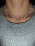 2.35ct Round Cut Tennis Necklace