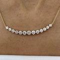 3.2ct Round Cut Diamond Necklace
