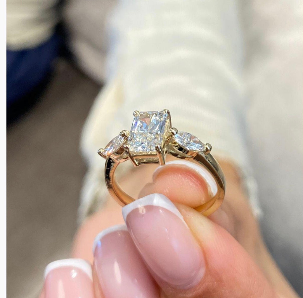 1ct Radiant Cut Proposal ring