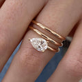 1ct Pear Cut Proposal Ring