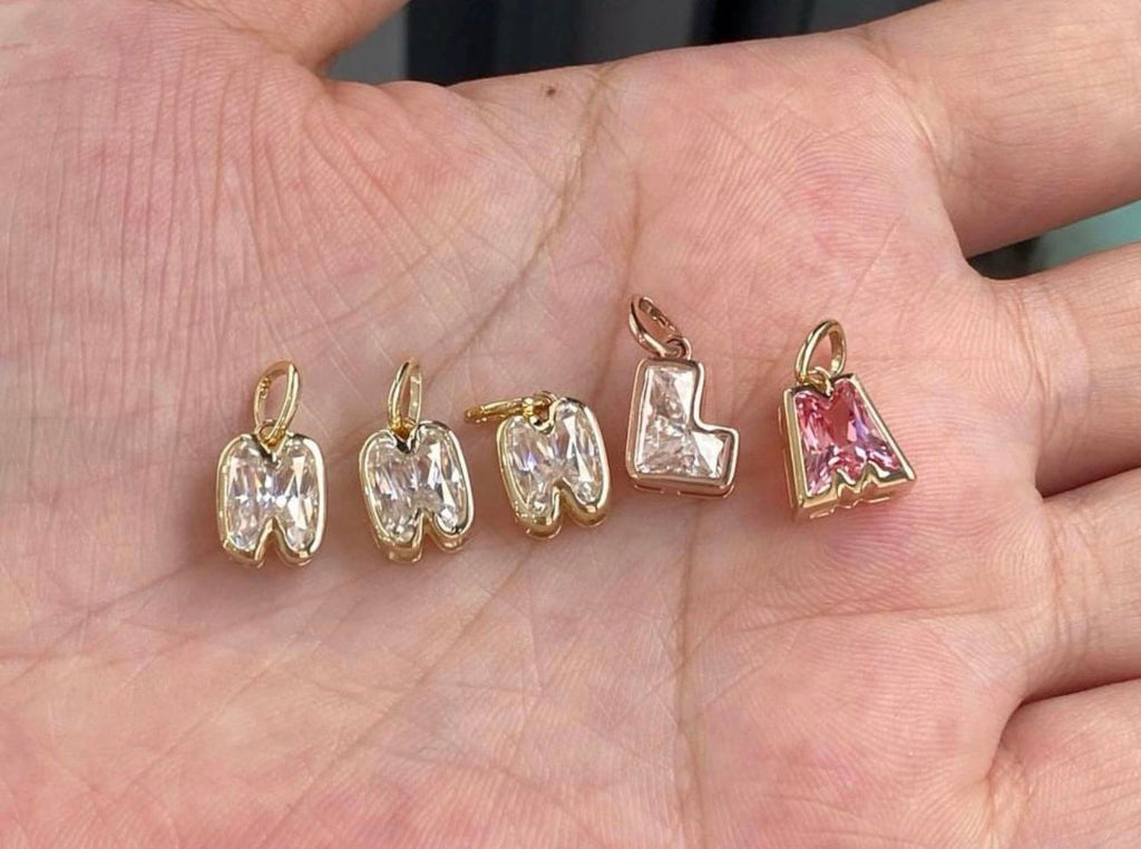 Chubby Alphabet Diamond Initial