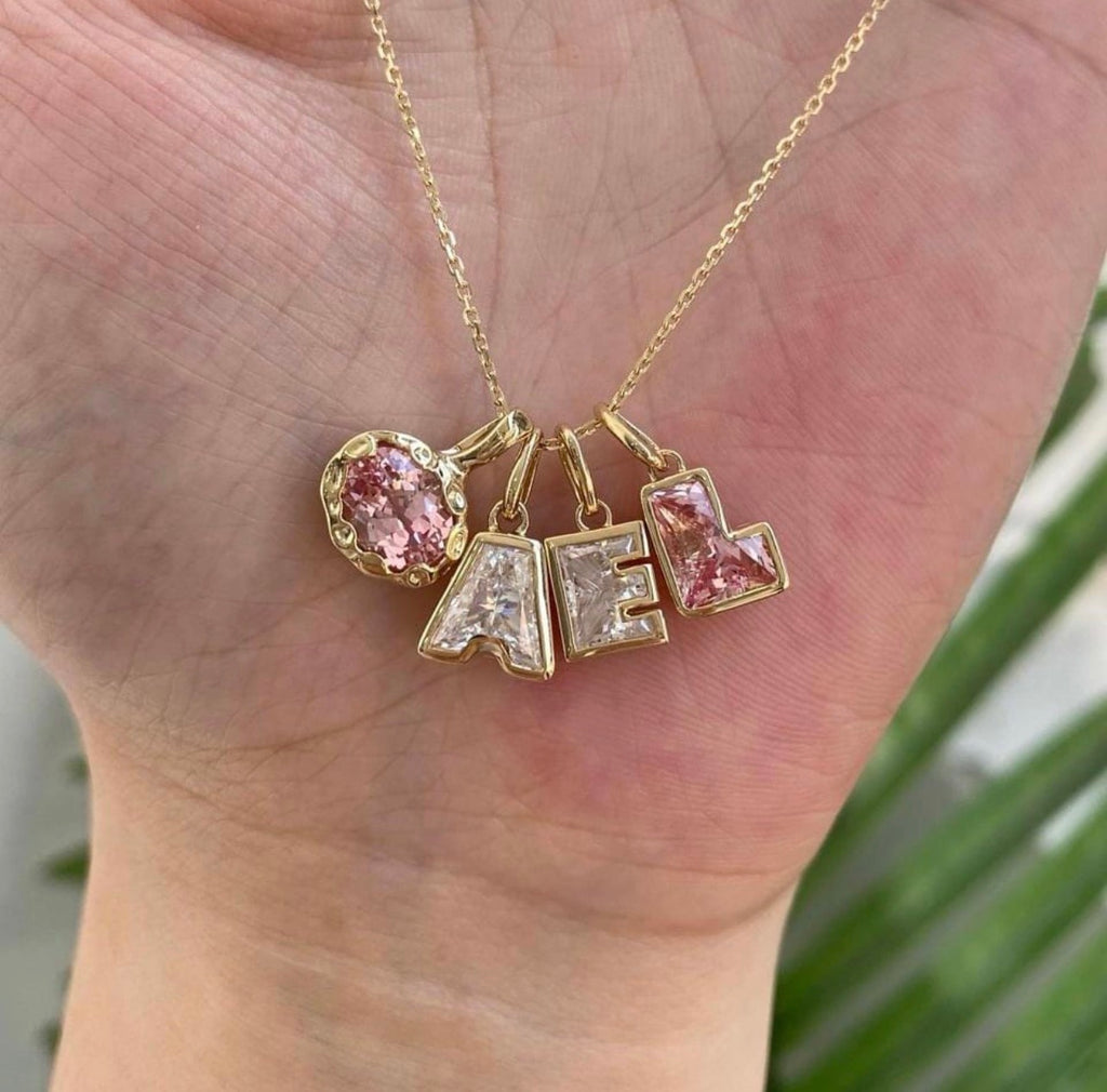 Chubby Alphabet Diamond Initial