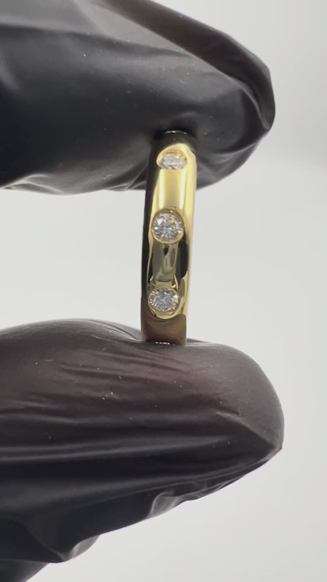 0.40ct Round Bezel Set Wedding Band